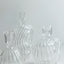 Fluted Glass Candle Holder w/Handle