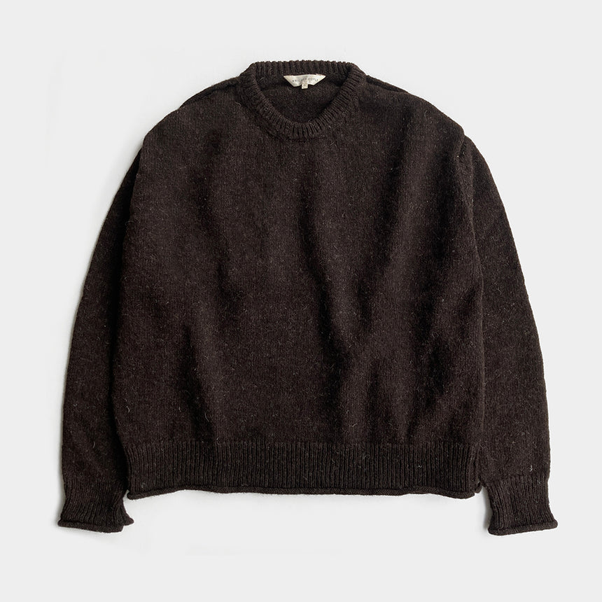 Wright & Doyle - Welsh Black Crew Neck Jumper (Unisex)