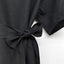 Mittan Short Sleeve Dress - Black