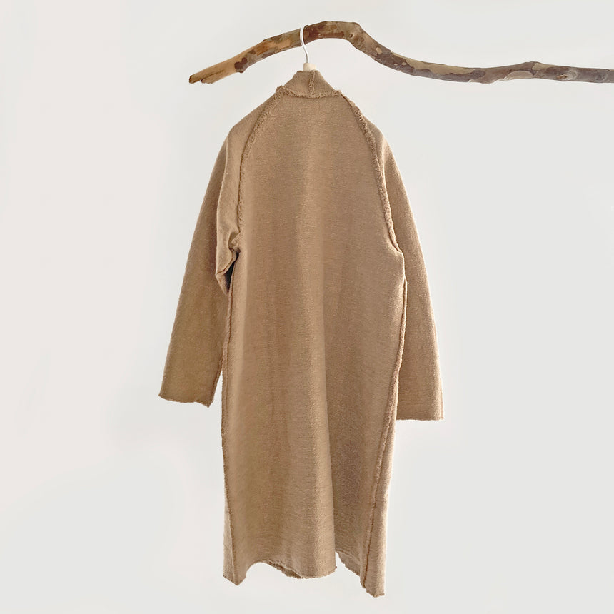 Mittan - Garabo Reversible Coat, Walnut (Unisex)
