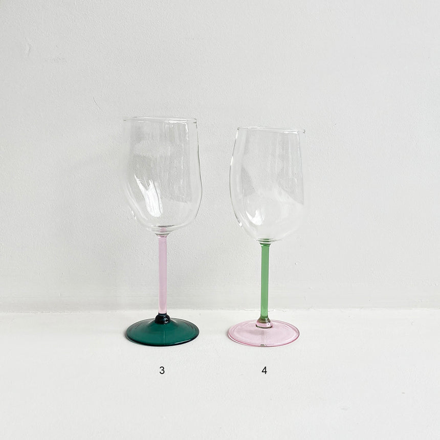 Hand-Blown Wine Glass