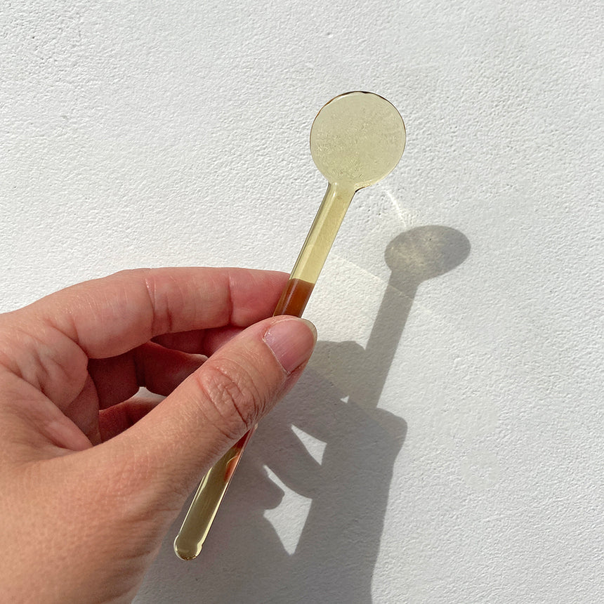 Glass Spoons by Max Frommeld
