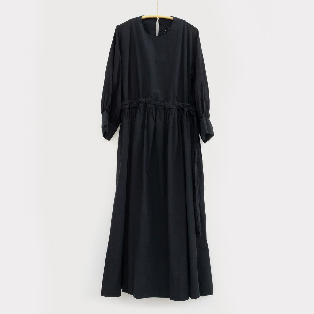Cosmic Wonder - Organic Cotton Farmer Dress, Black | Momosan Shop