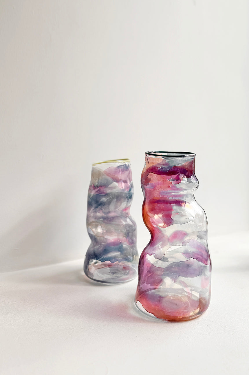 Lustre Glass Vase II