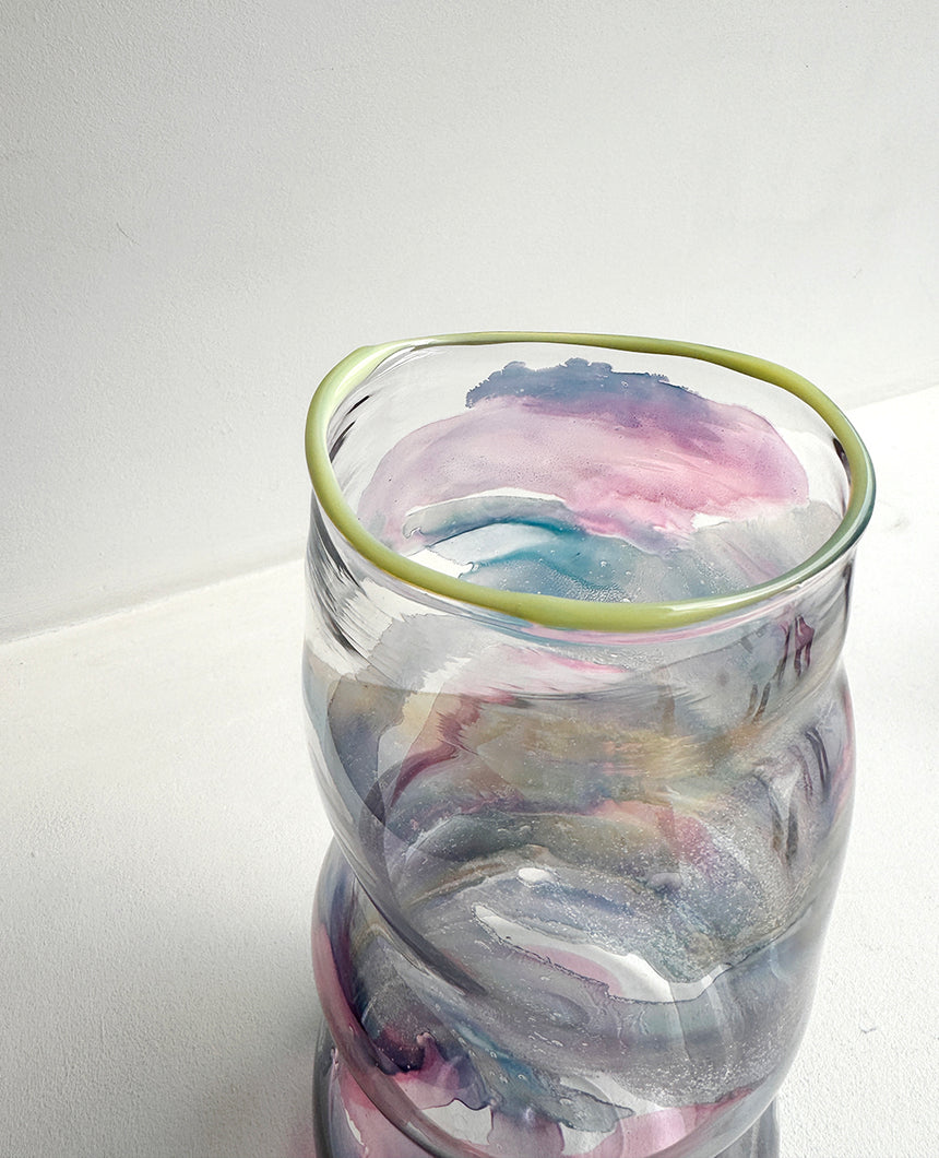 Lustre Glass Vase I