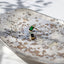 Glass Earrings: Antique Green I