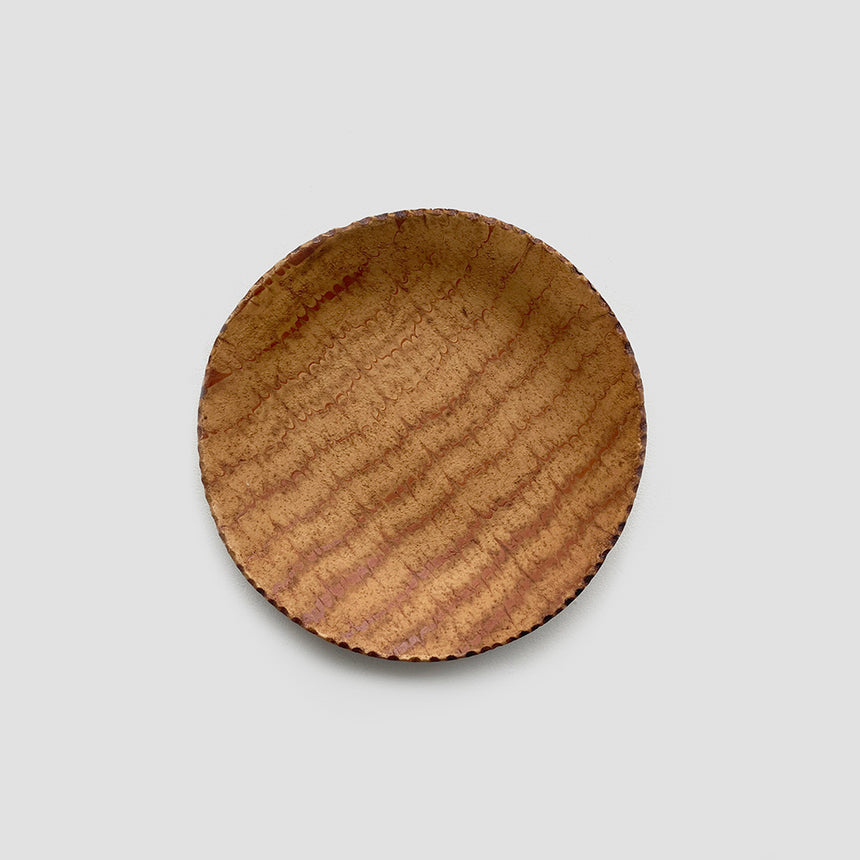 Slipware Plate w/ Urushi Lacquer 21cm II