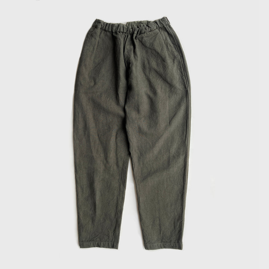 Mittan - Flax Ramie Long Trousers, Khaki (Unisex)