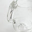 Texture Glass Vase w/handle