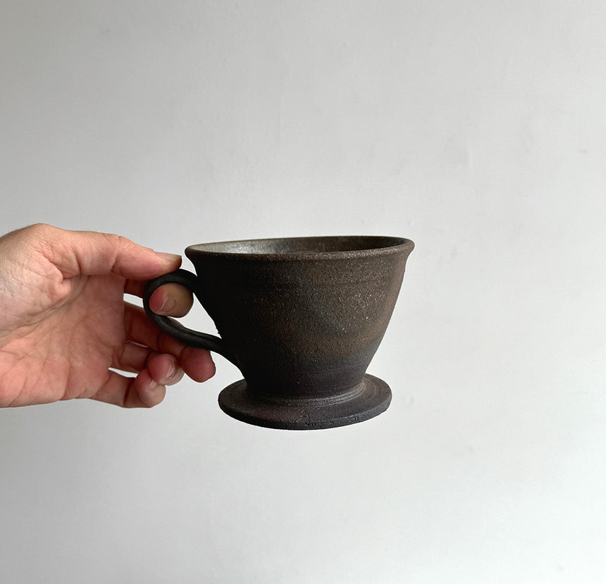 Ceramic Coffee Brewer Set - Black