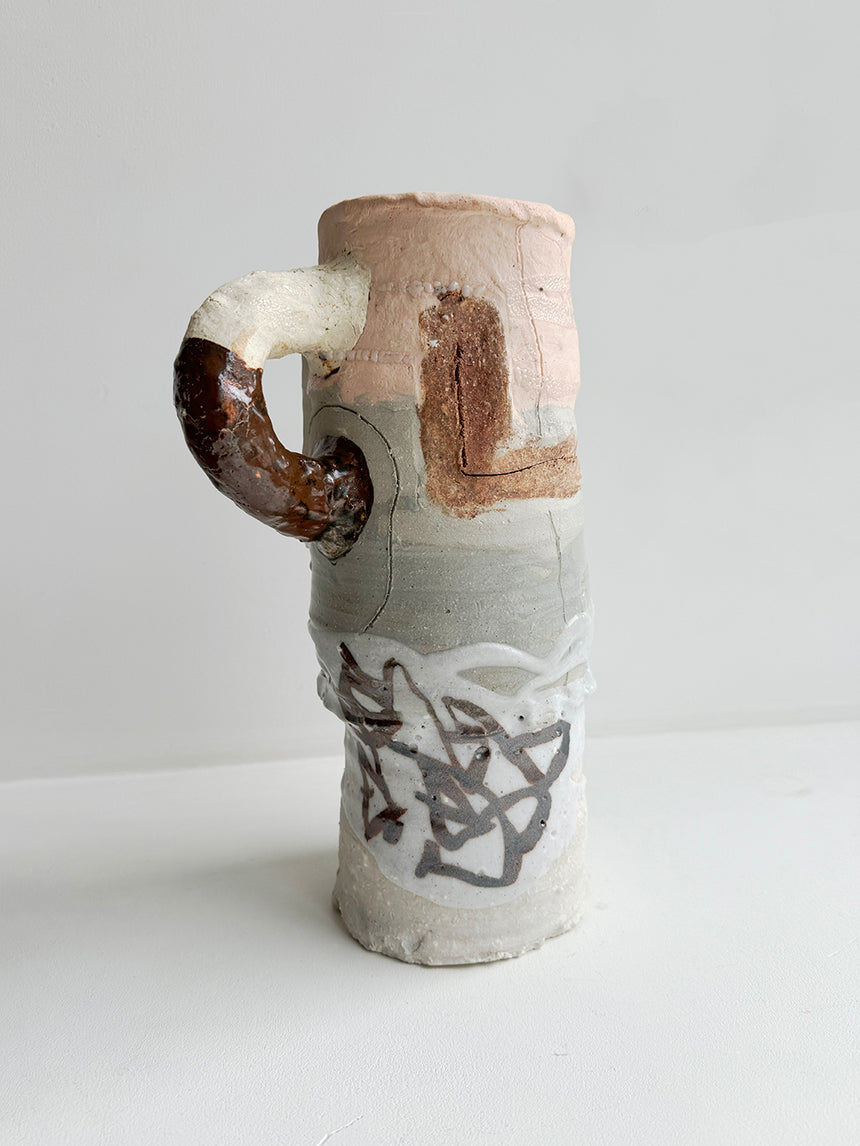Shun Kadohashi Large Vase w/Handle