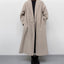 Cosmic Wonder Classic Back Satin Belted Coat