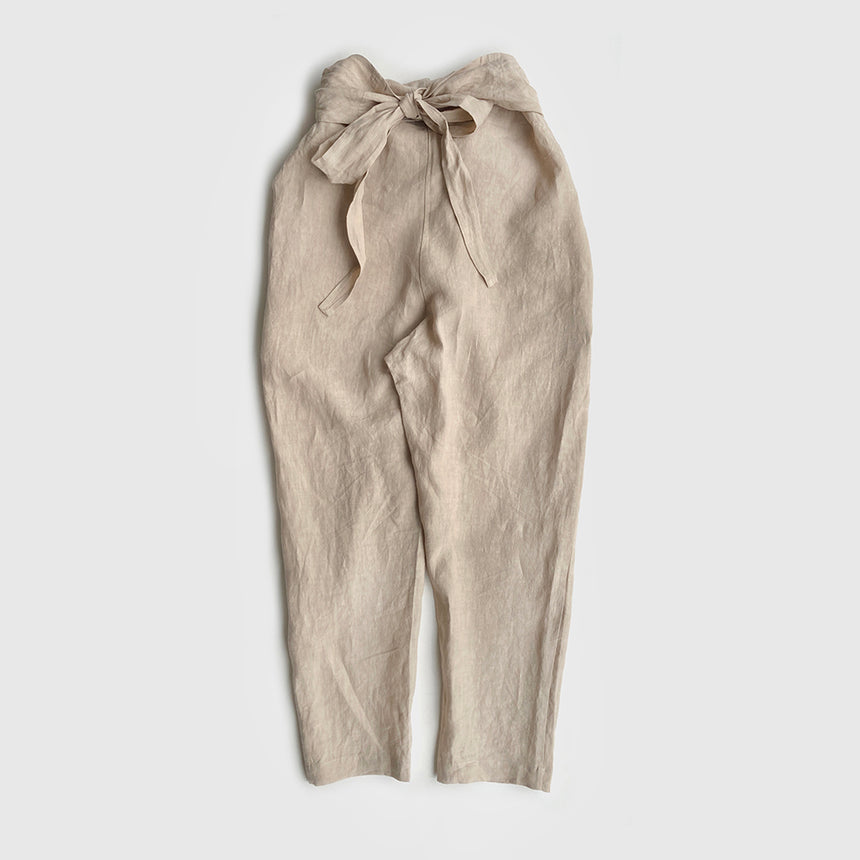 Cosmic Wonder Wrap Trousers - Beige