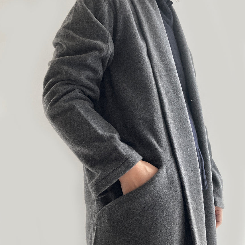 Mittan - Hanten Coat, Grey (Unisex)