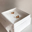 Glass Earrings: Antique Terracotta
